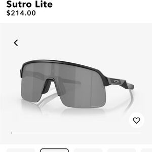 Oakley Sutro Lite in Matte Black